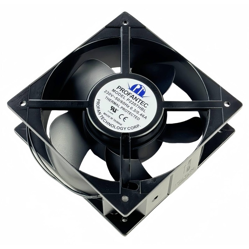 P2207HBL PROFANTEC Axial Fan, Electric Control Cabinet Cooling Fan AC230V
