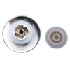 Bestvisse Basin Bounce Button Kitchen Sink Strainer Cover Thicken Stainless