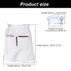PARFCO Chef's Hat Apron Set, Polyester Adjustable Chef's Hat, Bib