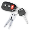 Amaxiu Mini Screwdriver Keychain, 2 Pieces Portable Phillips Flathead Screwdriver