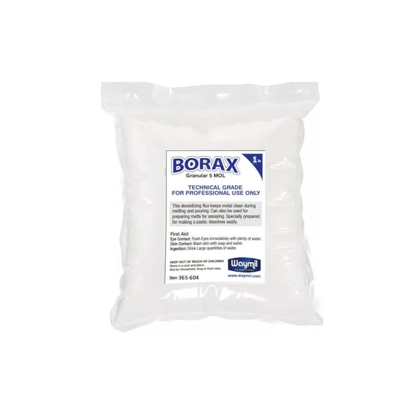 Borax Melting Flux for Jewelry Casting Melting Gold Glaze Dish