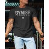 Gymish Workout Shirts for Men V2, Motivational Gym Lifting T-Shirt