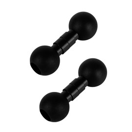 NILKATSS 25mm to 25mm Double Ball Head Mount Anti-Slip, Extension Dual Ball Adapter, Compatible with Multiple 1 Inch Size B Double Ball Socket Mount Arms 1PC