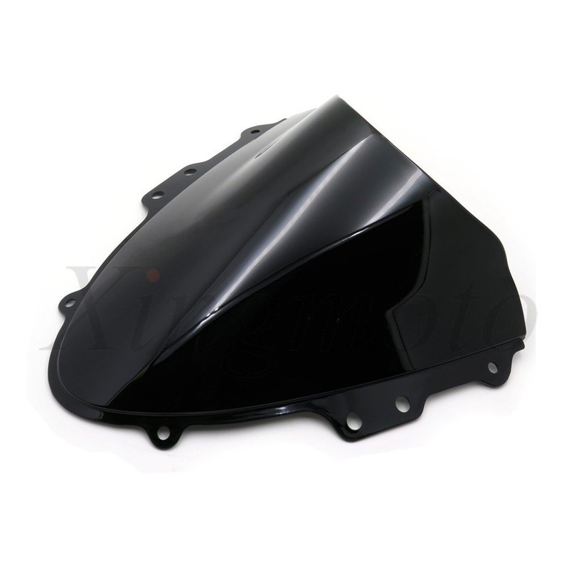 Smoke Black Double Bubble Windscreen Windshield for 04-2005 for Suzuki