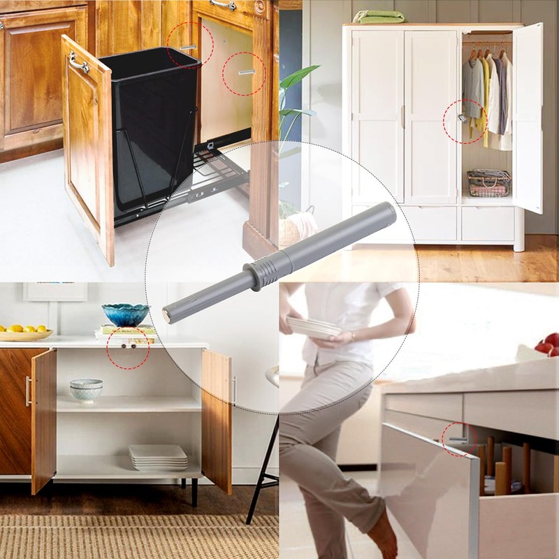 Push to Open Cabinet Hardware Short CBRIVE 20 Pack Push