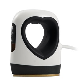 Hogg Mini Craft Heat Press Machine for T Shirts - DIY Series, Hand Held (2.3" x 3.5"), Craft Heat Press for Shirts, Hats, Tote Bags, Shirt Press Machine for HTV, DTF, DTG, Temperature Range 0 to 392 F