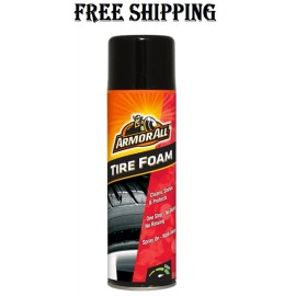 Armor All Tire Foam, Tire Cleaner Spray for Cars, Trucks, Motorcycles, 20 Oz 1pk