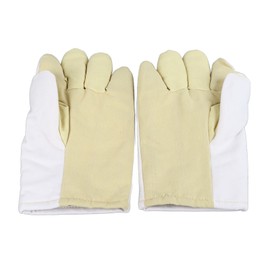 Heat Resistant Gloves 27cm Anti Scald Hard Wearing Thickened Heat Insulation Oven Gloves for BBQ Grilling