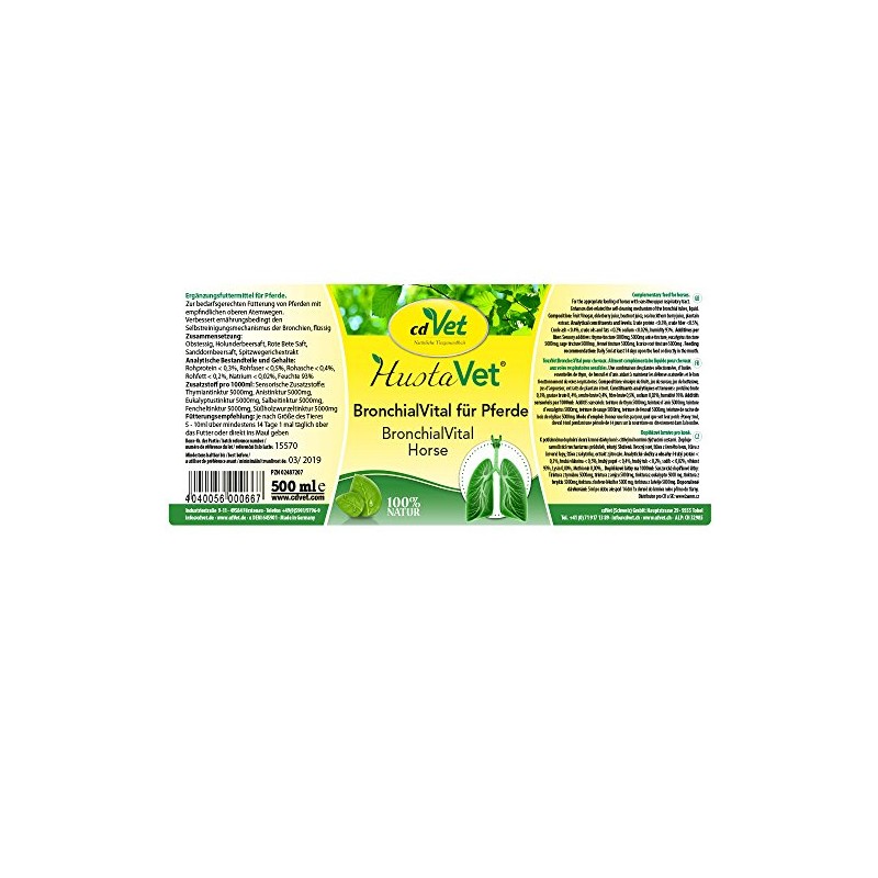 BronchialVital Horse 500 ml