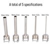 5Pcs Hot Air Gun Nozzle Kit Lengthened Straight 850 BGA