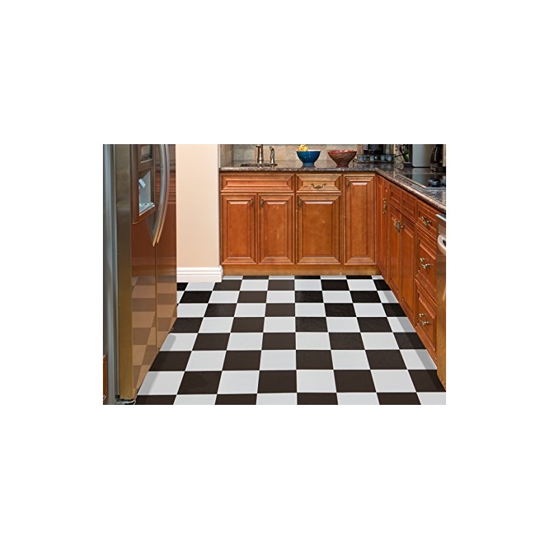 Tivoli Self Adhesive Vinyl Floor Tiles, 45 Tiles - 12"