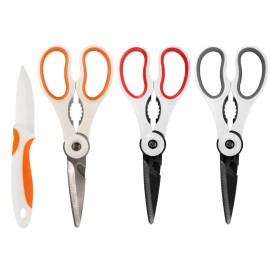 BambooMN Premium 4-in-1 Kitchen Shears - 3 Sets, Assortment