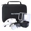 YOCTOSUN Magnifying Glasses with Light, Head Mount Magnifier with 5