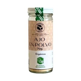 Huerto De Carmen Ajo Orgánico en Polvo 70g 100% Natural
