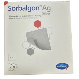 HARTMANN-CONCO Sorbalgon Ag Dressing 6" x 6" BX of 5