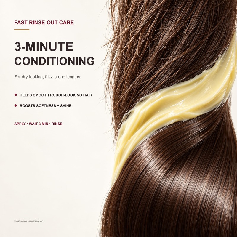 Deep Conditioning Hair Mask for Dry & Damaged Hair, 9.17