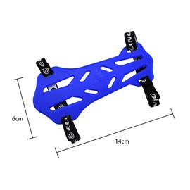 Archery Arm Guards Kids Adult Armguard Forearm Guard Archery Arm Protector with 2 Straps Adjustable Buckles Rubber (Blue)