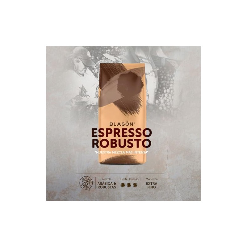 Blason Café Molido Gourmet Espresso Robusto 900g