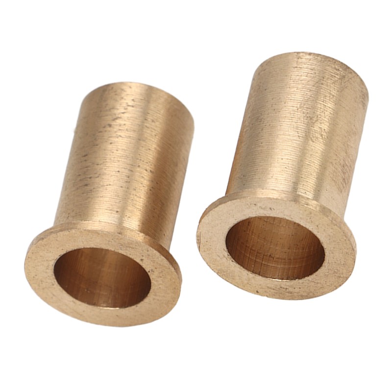 2Pcs Bell Crank Throttle Shaft Linkage Bushings Brass Rustproof for