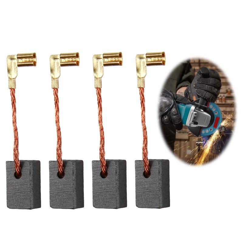 4 PCS CB-459/CB-460 Carbon Brushes Compatible with Makita GA4030 GA5030