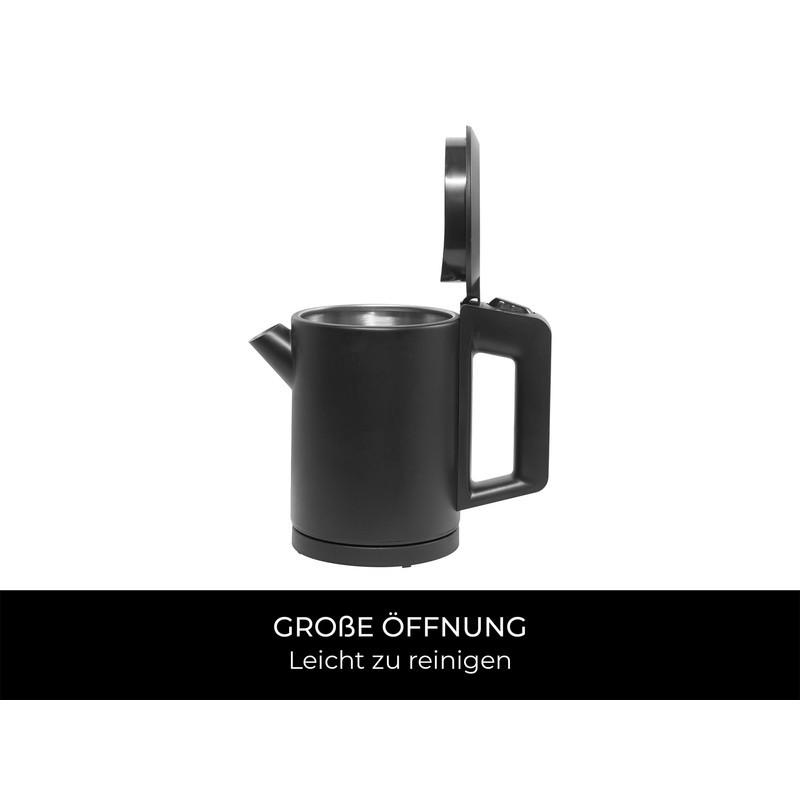 Corby Canterbury 0.6L Kettle in Black - EU Plug