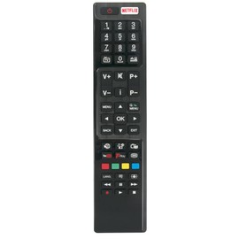 AULCMEET Remote Control,RC4848F New Replace Universal Remote fit for Hitachi Polaroid Bush Smart TV P50D300FP P24D300FP P32FS1956A P50US0956A P43D300FP LED40287FHDCNTDFVP DLED49278HDCNTDFVPA