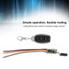 Wide Voltage 3.7‑12V Micro Wireless Remote Control Switch Module LED