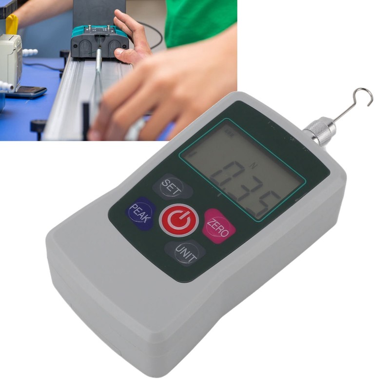 Digital Display Force Gauge Built in Sensor High Accuracy Push