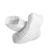 100 x 55 mm - 3 m PVC Exhaust Hose