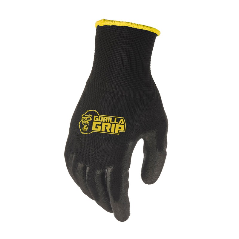 Gorilla Grip Work Gloves, Never Slip Maximum Grip All-Purpose, Gloves