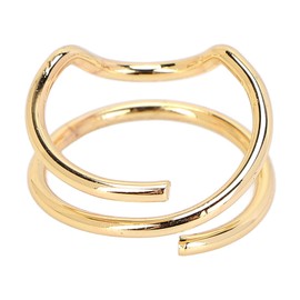 Index Finger Nail Ring, Vintage Metal Nail Cover Ring Fingernail Nail Art Charm for Women Girls (3046 gold)