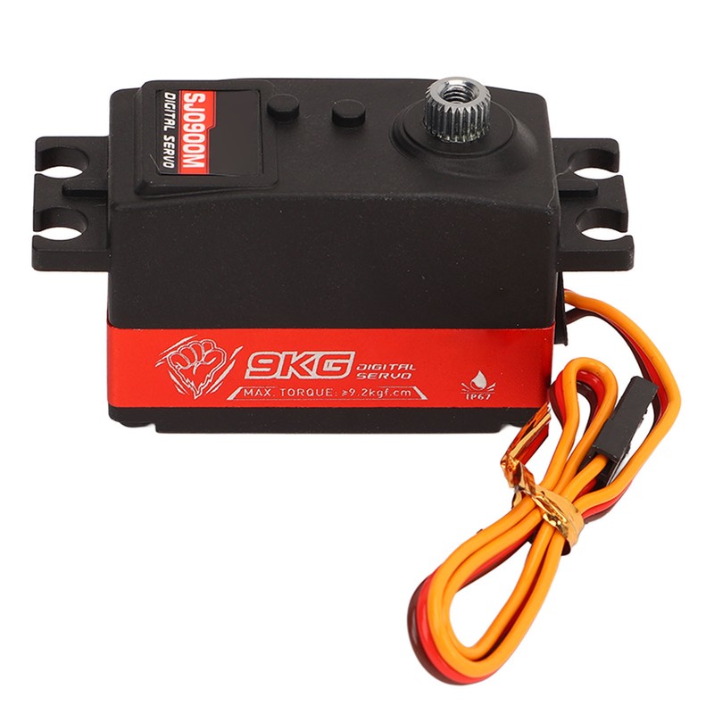 9KG Gear Servo Motor High Efficiency Low Noise Aluminum Alloy