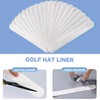 Gejoy Golf Hat Liner Absorbent Sweat Pad Disposable for Baseball