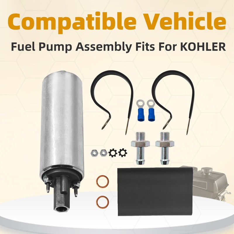JaoRop 24 393 52-S Fuel Pump Assembly Fits For KOHLER