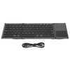 Wireless Keyboard 78 Keys Ultra Thin Folding Design Keyboard with