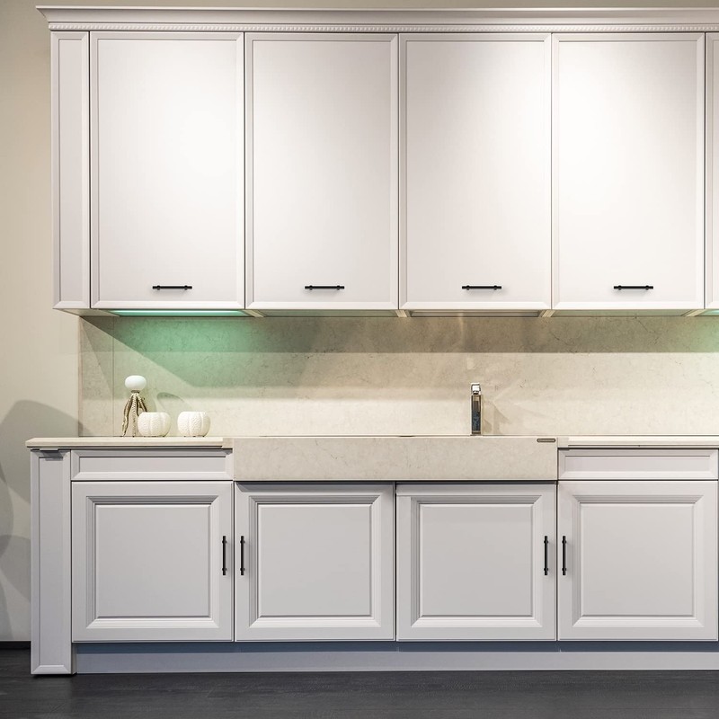 Ravinte 10 Pack 6 Inch Cabinet Pulls Matte Black Kitchen
