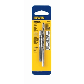 Irwin Tools IRWIN Drill And Tap Set, 1/4-Inch - 20 NC Tap and 13/64-Inch Drill Bit (80230)