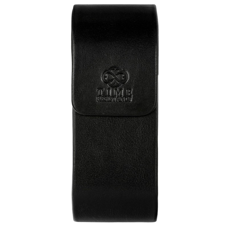 Time Resistance Leather Glasses Case - Hard Shell Leather Glasses
