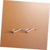 Outanaya 2pcs Vinyl Siding Hooks Weather Resistant Stainless Steel J