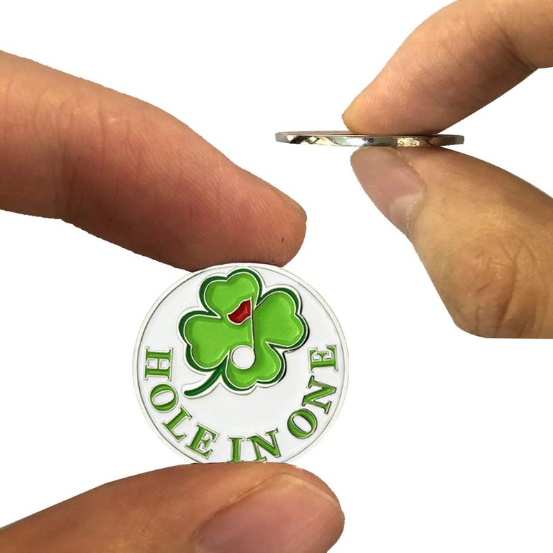 FINGER TEN Golf Ball Marker for Ladies Men Value 6