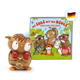 Tonies Audio Figures for Toniebox, “Die Eule mit der Beule und ihre Freunde”, Song Album, Children's Songs for Children from 3 Years, Playing Time Approx. 41 minutes (German language)