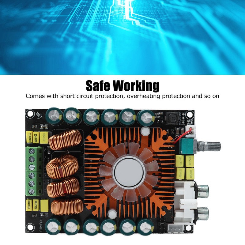 Digital Amplifier Board High Power 2.0 HIFI Stereo 160Wx2 TDA7498E
