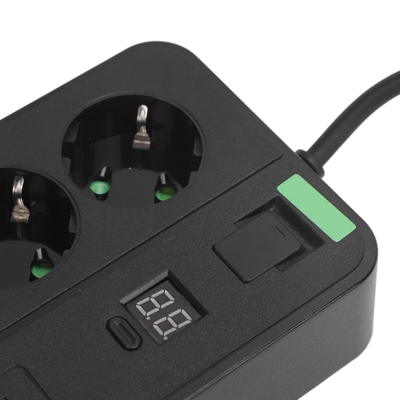 European Power Strip Wireless Charging USB TYPE C 4 Way