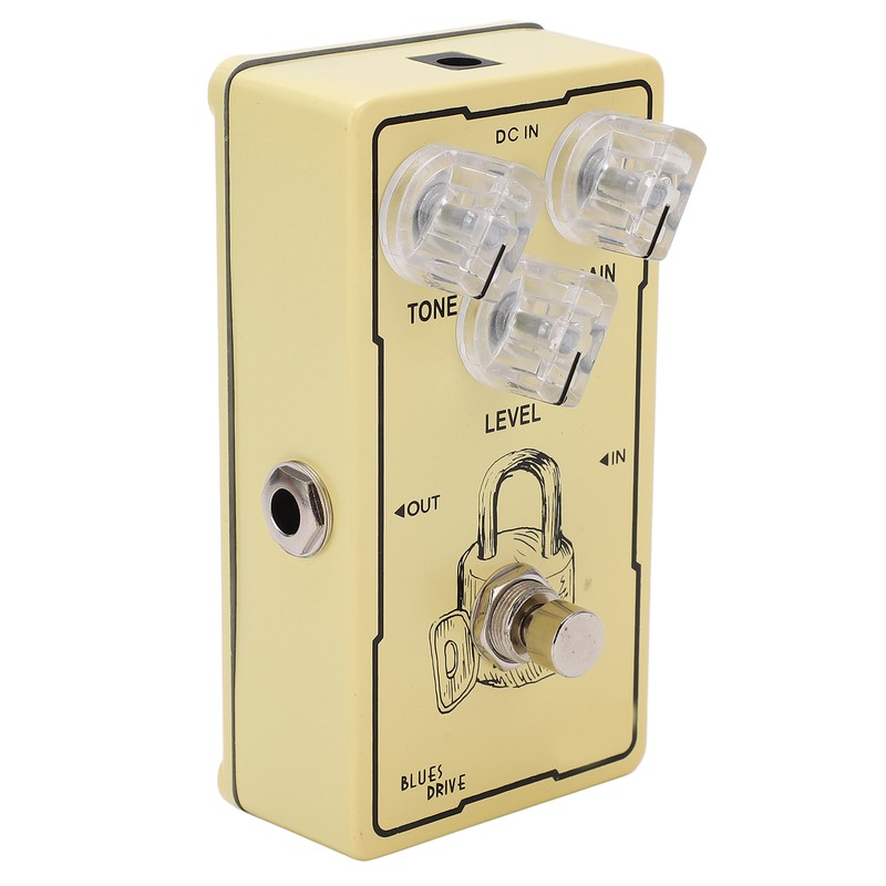 Guitar Effect Pedal Blues Drive Distortion Adjustable Single Instrument Accessory