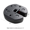 C-Hopetree 28lb Portable Heavy Duty Canopy Weights for Outdoor Pop