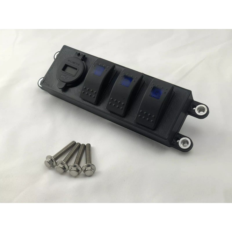 Riot Engineering 89-94 240sx Switch Panel - AC Bezel Mount