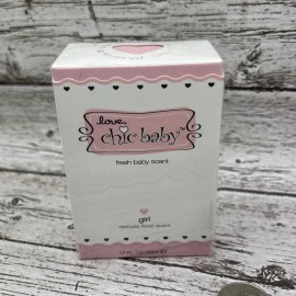 Fresh Love Chic Baby Fresh Baby Scent Girl 1.7oz Sealed