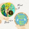 LParkin Recovery Sisters Coin, 1 Year Sobriety Coin, Tree of