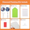 QENSPE 5D Diamond Painting Orange Cat Diamond Art Kits for