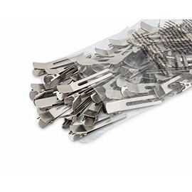 NEW! BREEZE THRU 25 LARGE Root Clips For Curly Hair Volume ,Curl Clips, Rust Resistant, Larger Than Standard Clips, (Not in Retail Pack)